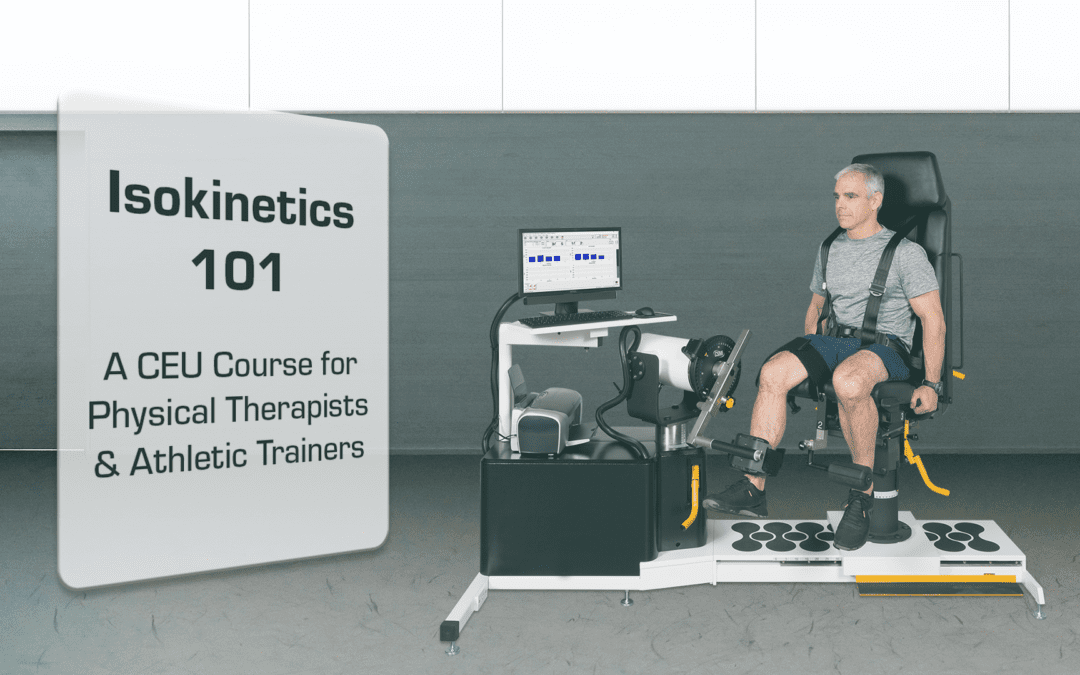 isokinetics 101 ceu for athletic trainers and physical therapists course preview image