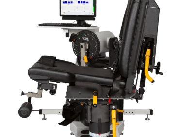 side view of the humac norm extremity system, isokinetic machine